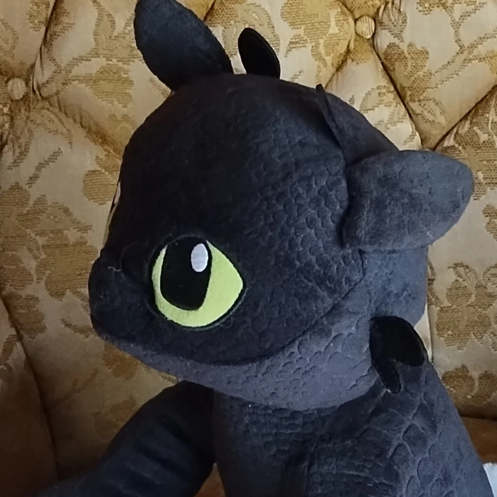 Build A Bear How to Train your Dragon Toothless 2015 Plush DreamWorks - Picture 3 of 8